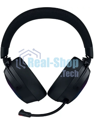 Гарнитура Razer Kraken V4 Pro чёрный, беспроводная + проводная, радиоканал, до 45 ч, подсветка