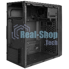 Компьютерный корпус Minitower ExeGate BAA-105-01-UNS450 (mATX, БП UNS450 с вент. 12см, 2*USB, аудио, черный)