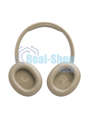 Беспроводные/проводные наушники JBL Tune 730BT бежевый, полноразмерные, Bluetooth + проводной, быстрая зарядка