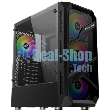 Компьютерный корпус Xigmatek Lamiya EN40016 ATX, USB 3.0x1+USB 2.0x2, Front & Left TG, 4PCS X24A Fan, Galaxy II Fan Control Box & Remote (748113)