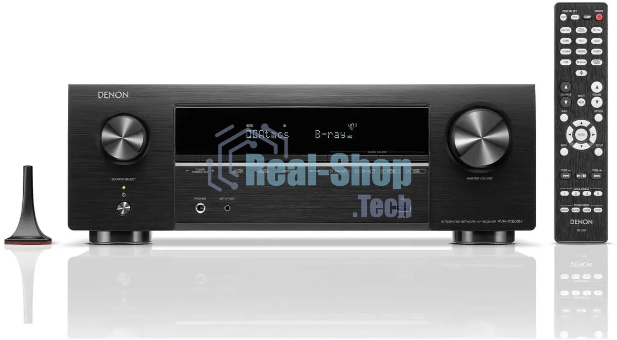 Ресивер AV Denon AVRX1800HBKE2 7.2 черный