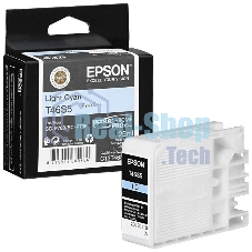 Картридж струйный Epson T46S5 (C13T46S500) светло-голубой (25 мл) для SureColor SC-P700