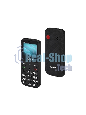 Мобильный телефон Maxvi B100i черный