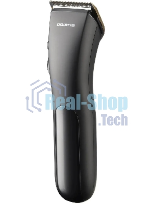 Машинка для стрижки Polaris PHC 2500 черный 3Вт (насадок в компл: 6шт)