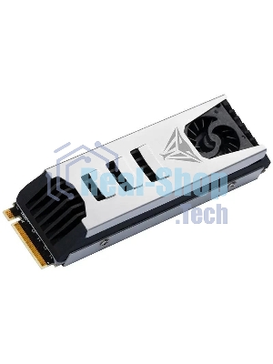 Накопитель SSD Patriot PV553, 4Tb, PCIe 5.0 x4, M.2 2280, NVMe, R/W 12400/11800, с активным охлаждением