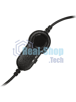 Гарнитура Logitech H151 чёрный, проводная, 3.5 мм