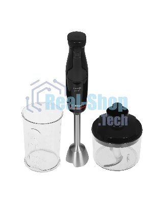 Блендер погружной Bosch MSM4B620 черный, 1000 Вт, плавная регулировка