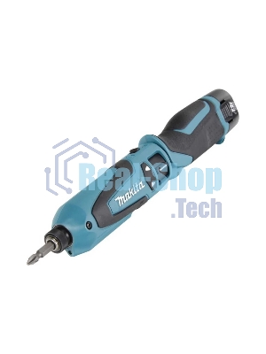 Отвертка аккумуляторная MAKITA TD022DSEак уд 7.2В 2х1Ач Li-Ion 2450об/м 25Нм 1/4'' 0.56кг сумка подсветка