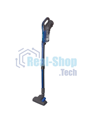 Пылесос вертикальный Endever SkyClean VC-287 синий/черный, питание от сети, 150 Вт, уборка сухая, пылесборник 0.5 л