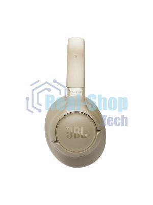 Беспроводные/проводные наушники JBL Tune 730BT бежевый, полноразмерные, Bluetooth + проводной, быстрая зарядка