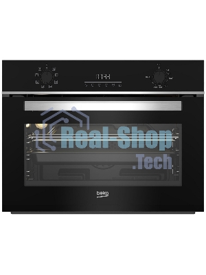 Духовой шкаф электрический Beko BBCM13300X, черный/серебристый