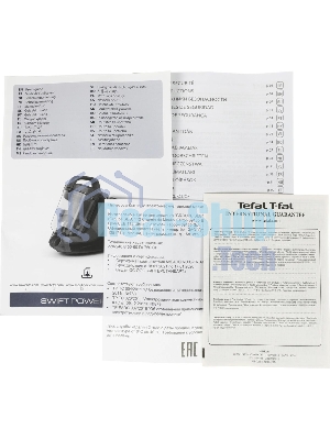Пылесос Tefal TW2922EA бирюзовый/черный, 750/2100Вт, уборка сухая, пылесборник контейнер 1.5 л