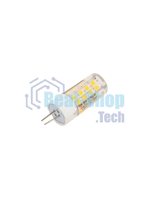 Лампа светодиодная JazzWay PLED-G4 5Вт капсульная 2700К теплый белый G4 400лм 175-240В