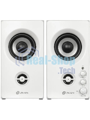 Акустическая система Oklick OK-164 2.0 белый 30Вт