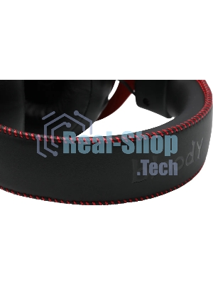 Гарнитура Bloody M590i Sports красный-чёрный, проводная, USB