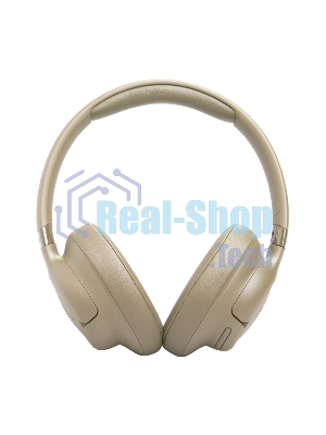 Беспроводные/проводные наушники JBL Tune 730BT бежевый, полноразмерные, Bluetooth + проводной, быстрая зарядка