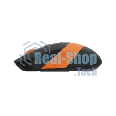 Мышь беспроводная A4Tech Fstyler FG10 черный/оранжевый, 2000 dpi, радиоканал, USB, кнопки - 4