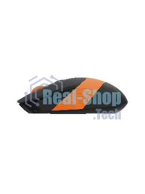 Мышь беспроводная A4Tech Fstyler FG10 черный/оранжевый, 2000 dpi, радиоканал, USB, кнопки - 4