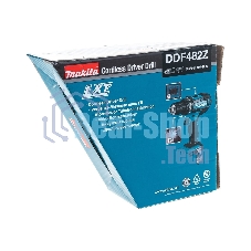 Дрель-шуруповерт Makita DDF482Z, 18 В, 1,5 Ач, 62 Нм, щеточный