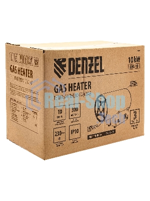 Газовая тепловая пушка Denzel GHG-10, 10 кВт, 300 м3/ч, пропан-бутан