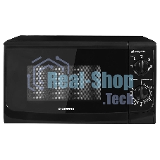 Микроволновая печь Starwind SWM5720 черный, 20 л, 700 Вт, переключатели - поворотный механизм