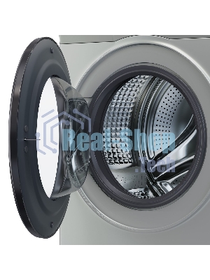 Стиральная машина Haier HW90-BP14929AS серебристый, загрузка фронтальная 9 кг, 1400 об/мин., класс: A+++