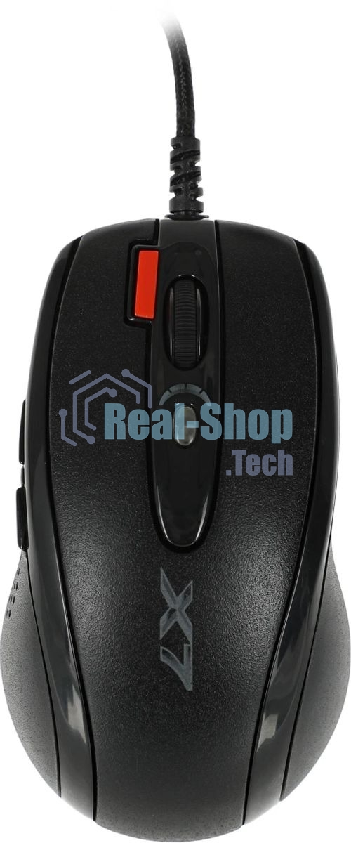 Мышь проводная A4Tech XL-750BK черный, 3600 dpi, USB, кнопки - 7
