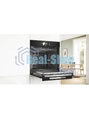 Духовой шкаф электрический Bosch HMG978NB1 черный
