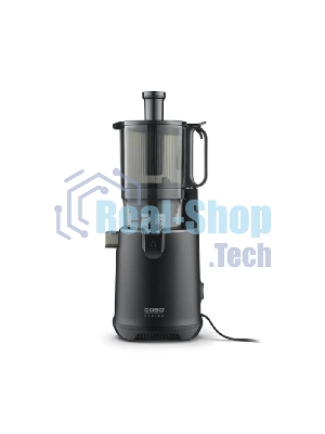 Соковыжималка CASO Juice Fit Pro черный, шнековая вертикальная, 250 Вт, 1000 мл, электронное, реверс