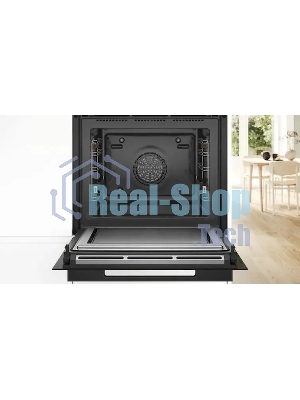 Духовой шкаф электрический Bosch HMG978NB1 черный