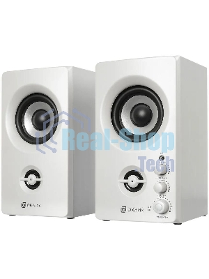 Акустическая система Oklick OK-164 2.0 белый 30Вт