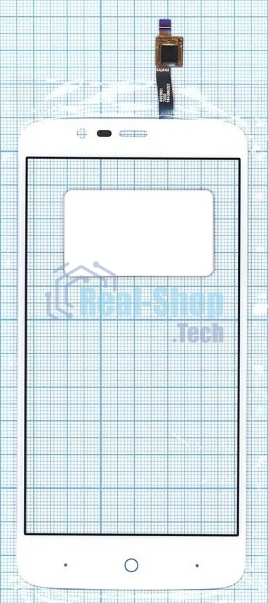 Сенсорное стекло (тачскрин) для ZTE Blade A310, белое