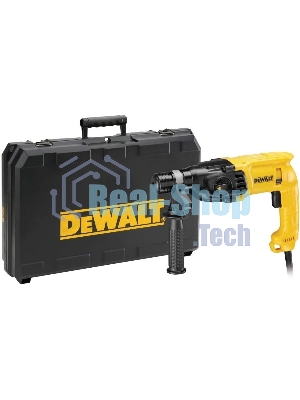 Перфоратор DeWalt D25033K-QS, SDS-plus, 710 Вт, 2 Дж, от сети