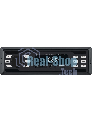 Автомагнитола Digma MCP-225W, 1 DIN, Bluetooth, USB Type-A, AUX