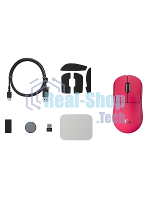 Мышь игровая беспроводная Logitech G PRO X Superlight 2C Pink (910-007549)