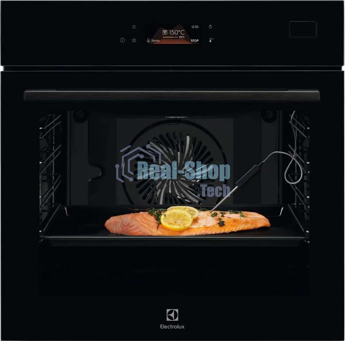 Духовой шкаф электрический Electrolux EOB8S39Z черный, встраиваемый