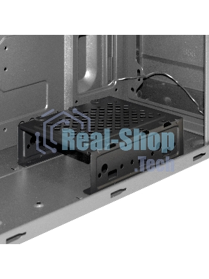 Компьютерный корпус Miditower ExeGate XP-332-UNS450 (ATX, БП UNS450 с вент. 12см, 2хUSB, аудио, черный)