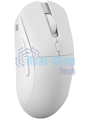 Мышь беспроводная/проводная Defender Stone GM-551 белый, 7200 dpi, радиоканал, Bluetooth, USB, кнопки - 7