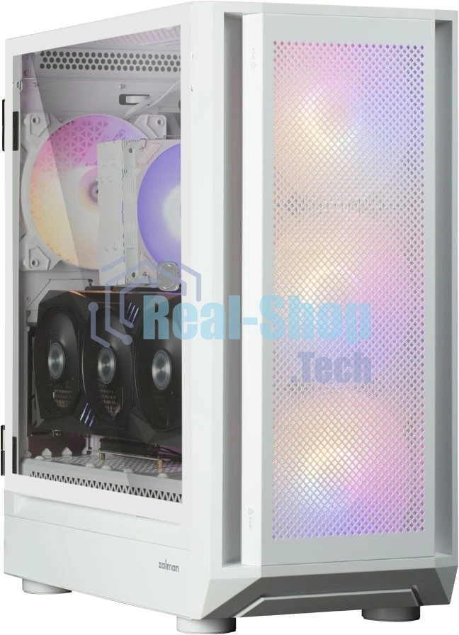 Компьютерный корпус ZALMAN i6, EATX, WHITE, FRONT MESH, WINDOW, 2x3.5