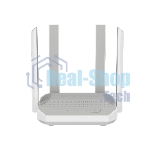 Маршрутизатор Netcraze Challenger Мультигигабитный интернет-центр с Mesh Wi-Fi 6 AX3000, 2 портами 2.5 Gigabit Ethernet и переключателем режима роутер/ретранслятор