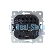 Розетка 1-местная IEK BRITE РЮш11-1-БрКр (BR-R14-16-U22-018-K10) с заземлением, с защитными шторками, 16А, с USB A+C 18 Вт, бежевый