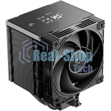 Кулер для процессора DEEPCOOL AK500 G2 DIGITAL NYX LGA1851/1700/1200/115X/AM5/AM4 (9шт/кор, TDP 240W, PWM, Fan 120мм, 5 тепл. Трубок, Copper Base, черный) RET (R-AK500G2-BKNNMN-GJD-1)
