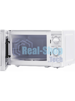Микроволновая печь HOME HMM207AW белый, 20 л, 700 Вт, переключатели - поворотный механизм
