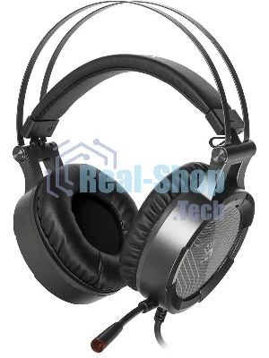 Гарнитура A4Tech Bloody G530 чёрный/серый, проводная, подсветка