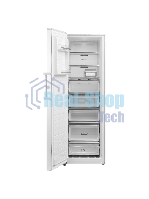 Морозильная камера Korting KNFR 1896 W белый, 280л, 5 ящиков
