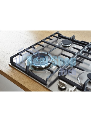 Газовая варочная поверхность Gorenje GW642ABX, 4 конфорки, металл, 8150 Вт