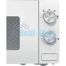 Микроволновая печь Gorenje MO20E1W2 белый, 20 л, 800 Вт, переключатели - поворотный механизм