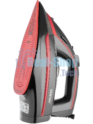 Утюг Centek CT-2311 черный/красный, 3200 Вт, 50 г/мин, 190 г/мин, 400 мл