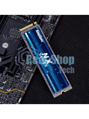Накопитель SSD KingSpec NX-512, 512Gb, PCIe 3.0 x4, M.2 2280, NVMe, R/W 3400/3100