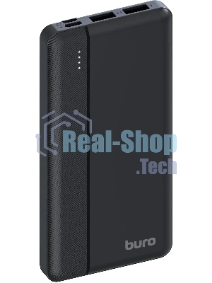 Портативный аккумулятор Buro BP10A 10000mAh 10W 2A 2xUSB-A черный